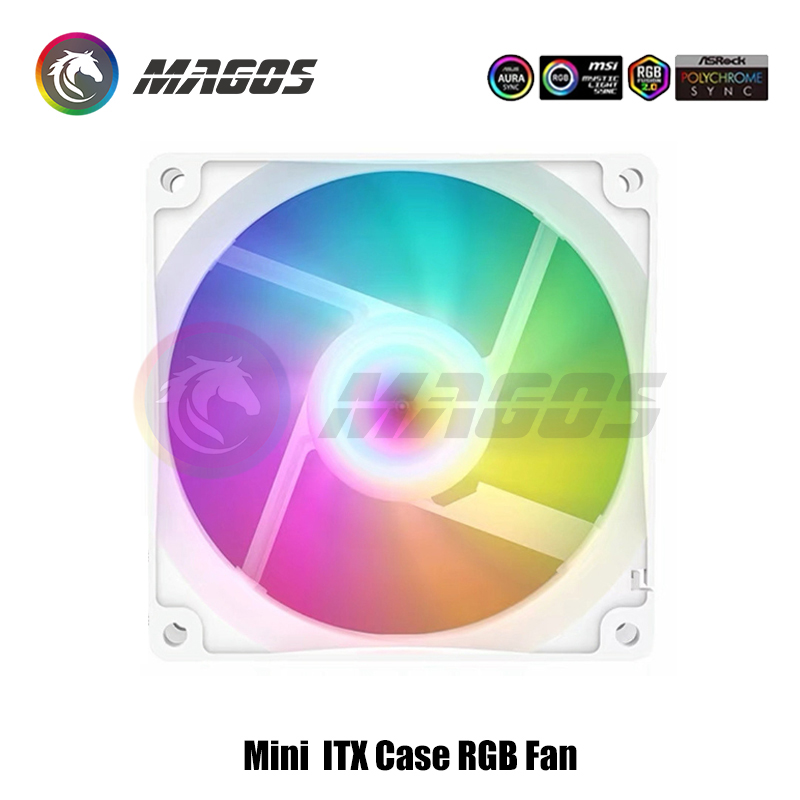 Mini ITX Case ARGB Fan 8cm 9cm - огляд і ціна Fly Line