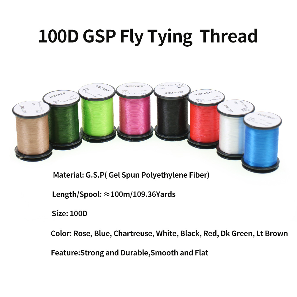 ICERIO 2PCS 100D GSP Fly Tying - огляд і ціна Ice Fishing Line