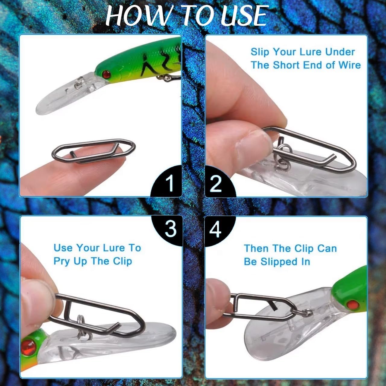 9KM Fishing Snap Kit 110pcs Po - огляд і ціна Saltwater Line
