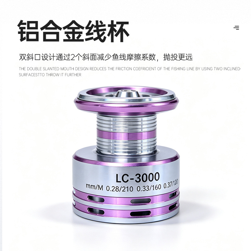 Long Casting Full Metal Spool  - огляд і ціна Ice Fishing Line