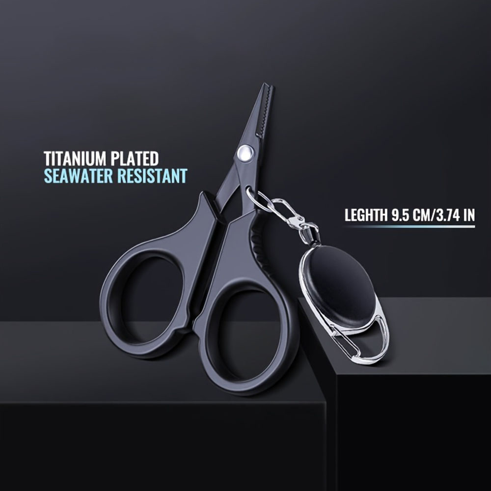 1set Titanium Coating Stainles - огляд і ціна Fishing Line Cutter