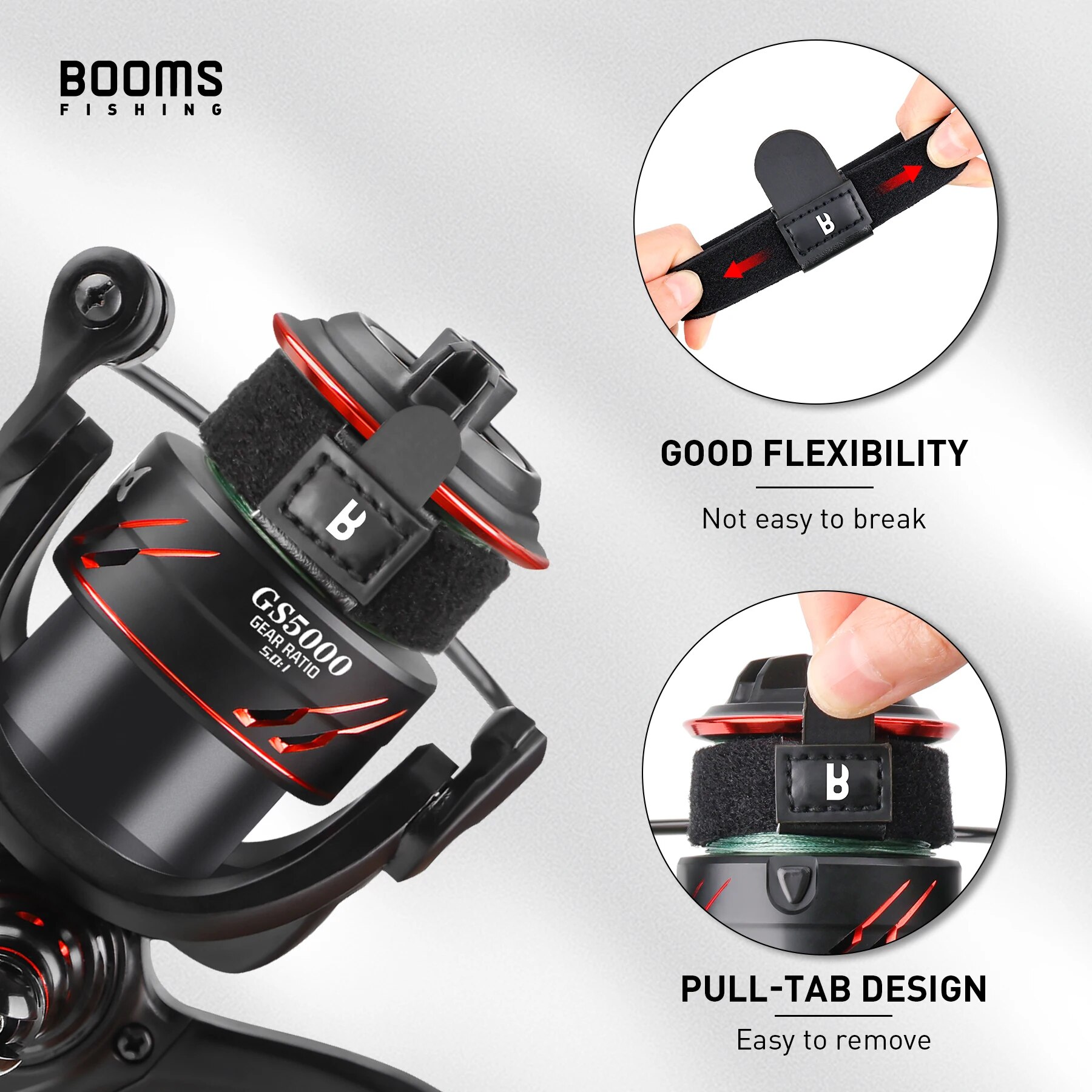 Booms Fishing SB1 4Pcs Spinnin - огляд і ціна Fishing Line Spool